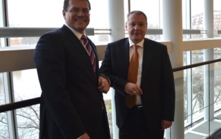 Лидерът на ПЕС Сергей Станишев иМарош Шевкович - зам-председател на Комисията